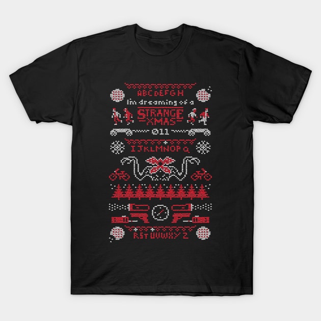 Strange Xmas T-Shirt by SpencerFruhling